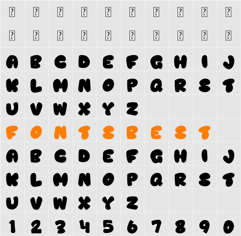 Mockind Easter Character Map