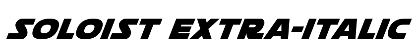 Soloist Extra-Italic