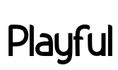 Playful Font Image