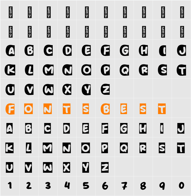 Share Dong Character Map