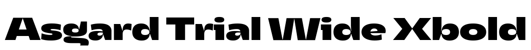 Asgard Trial Wide Xbold