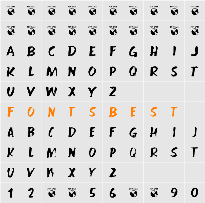 Distant Future DEMO Character Map
