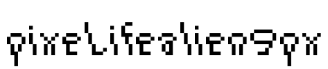 pixeLifealien9px