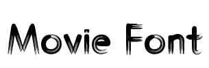 Movie Font