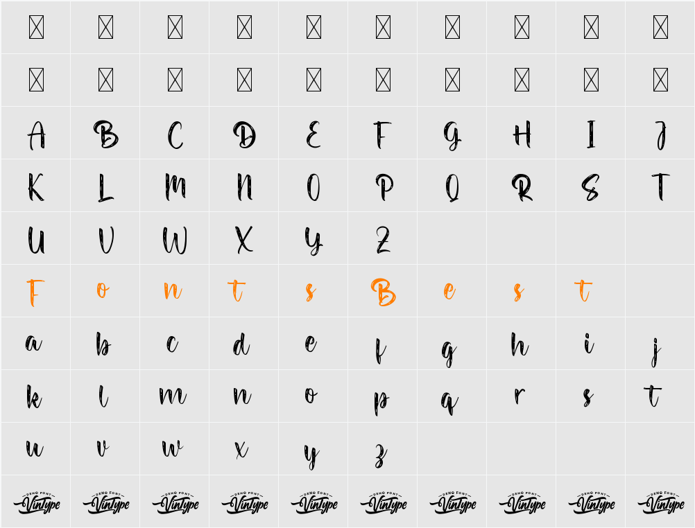DistractSwitch Demo Character Map