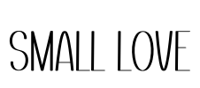 Small Love Font Image