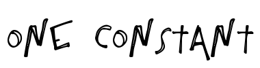 One Constant