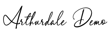 Arthurdale Demo Font Image