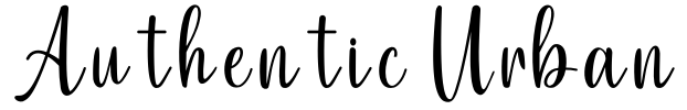 Authentic Urban Font Image