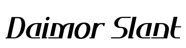 Daimor Slant