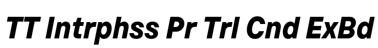 TT Intrphss Pr Trl Cnd ExBd