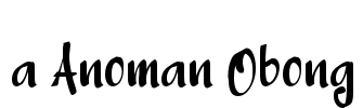 a Anoman Obong
