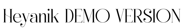 Heyanik DEMO VERSION
