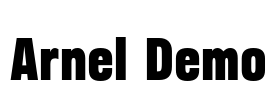 Arnel Demo Font Image