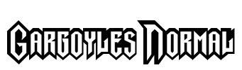 Gargoyles Normal Font Image