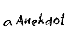 a Anekdot Font Image