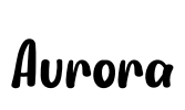 Aurora Font Image