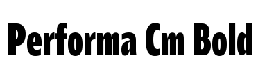 Performa Cm Bold