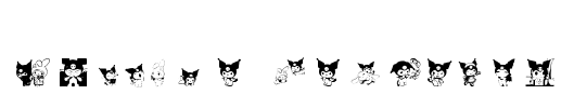 Kuromi dingbats