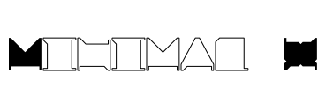 Minimal X Font Image