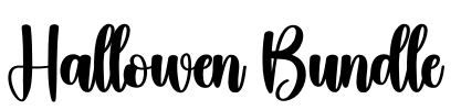 Hallowen Bundle