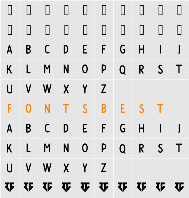 Satisfactory Character Map