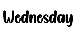 Wednesday
