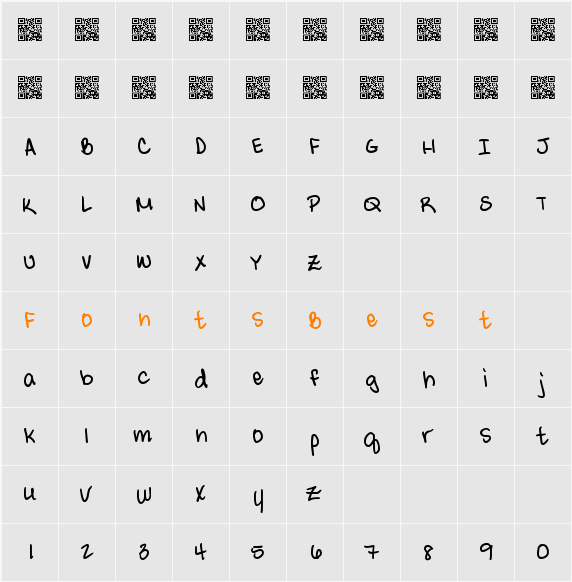 AvailableReservation Character Map