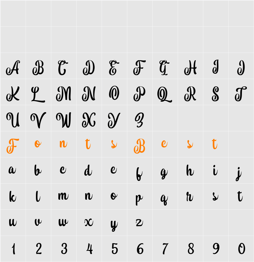 Arucard Character Map