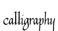 Calligraphy