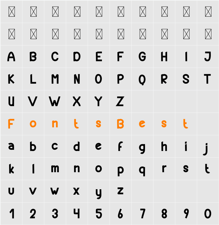 Encounter Character Map