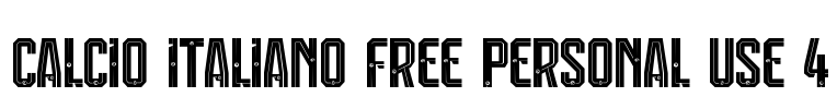 Calcio Italiano Free Personal Use 4