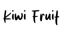 Kiwi Fruit