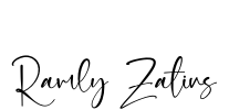 Ramly Zatins Font Image