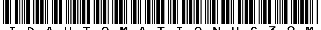IDAutomationHC39M Font Image
