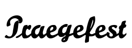Praegefest Font Image
