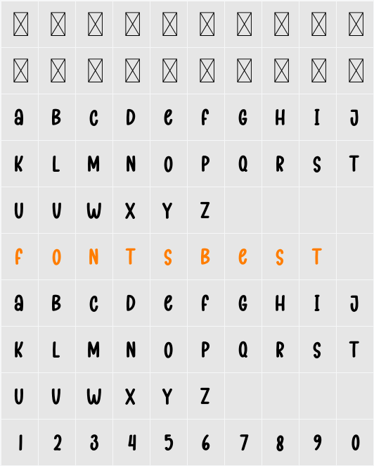 Good Ghost Character Map