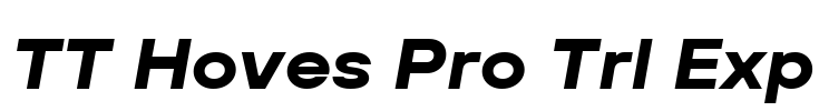 TT Hoves Pro Trl Exp