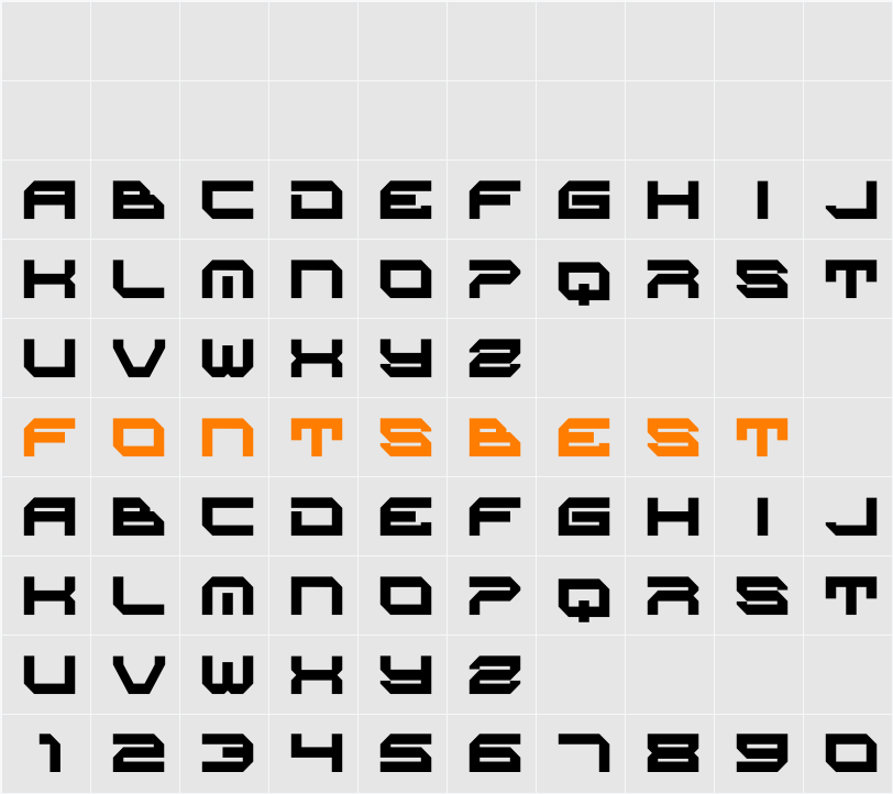 Space Games Character Map