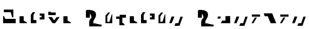 Giedi Ancient Autobot Font Image