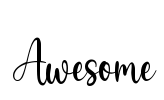 Awesome Font Image