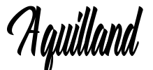 Aquilland  Font Image