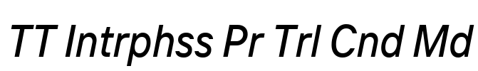 TT Intrphss Pr Trl Cnd Md