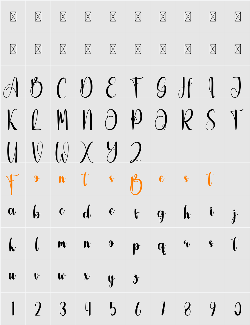 Spookyard Character Map