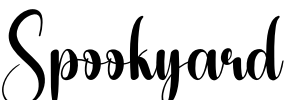 Spookyard Font Image