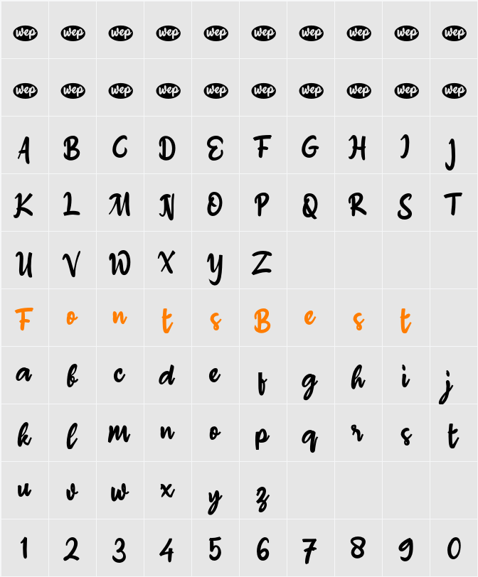 a Ahay Hore Character Map