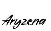 Aryzena Font Image