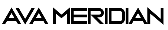 Ava Meridian Font Image