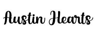 Austin Hearts Font Image