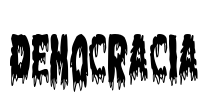 Democracia Font Image